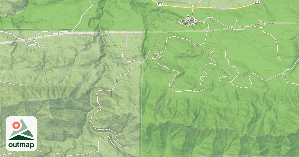 Map of KLOSHE NANITCH LOOK OUT