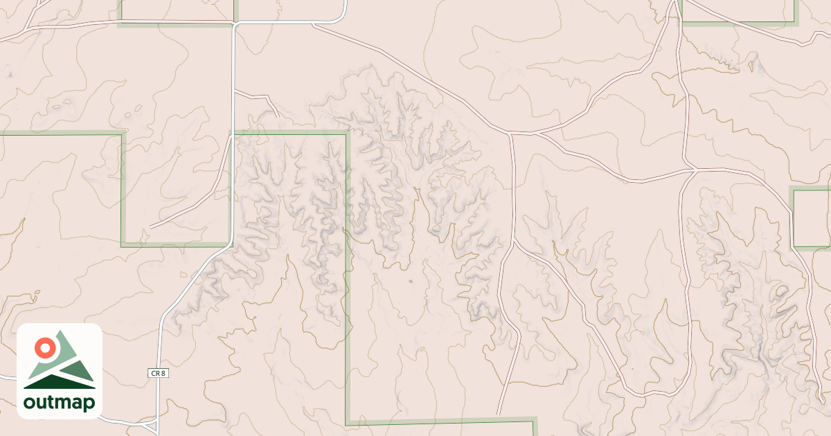Map of PAT CANYON