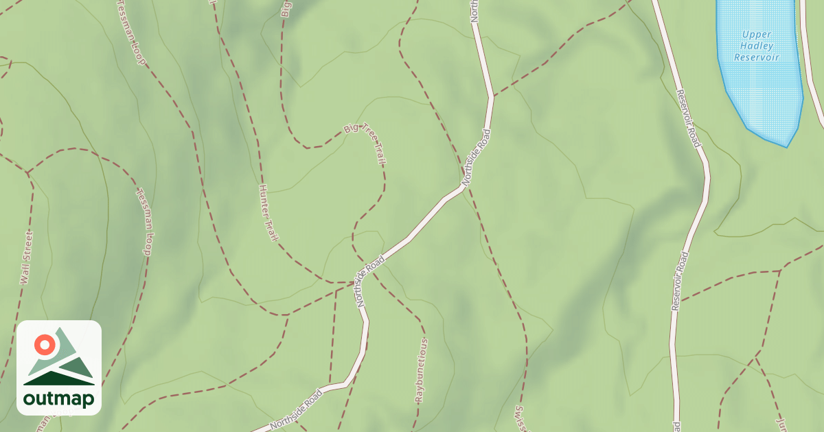 Map of Northside Trail