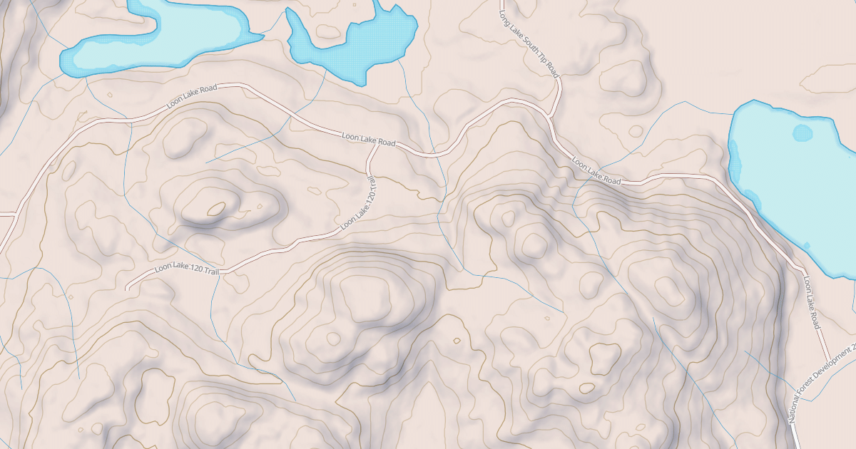 Map preview of LOON LAKE