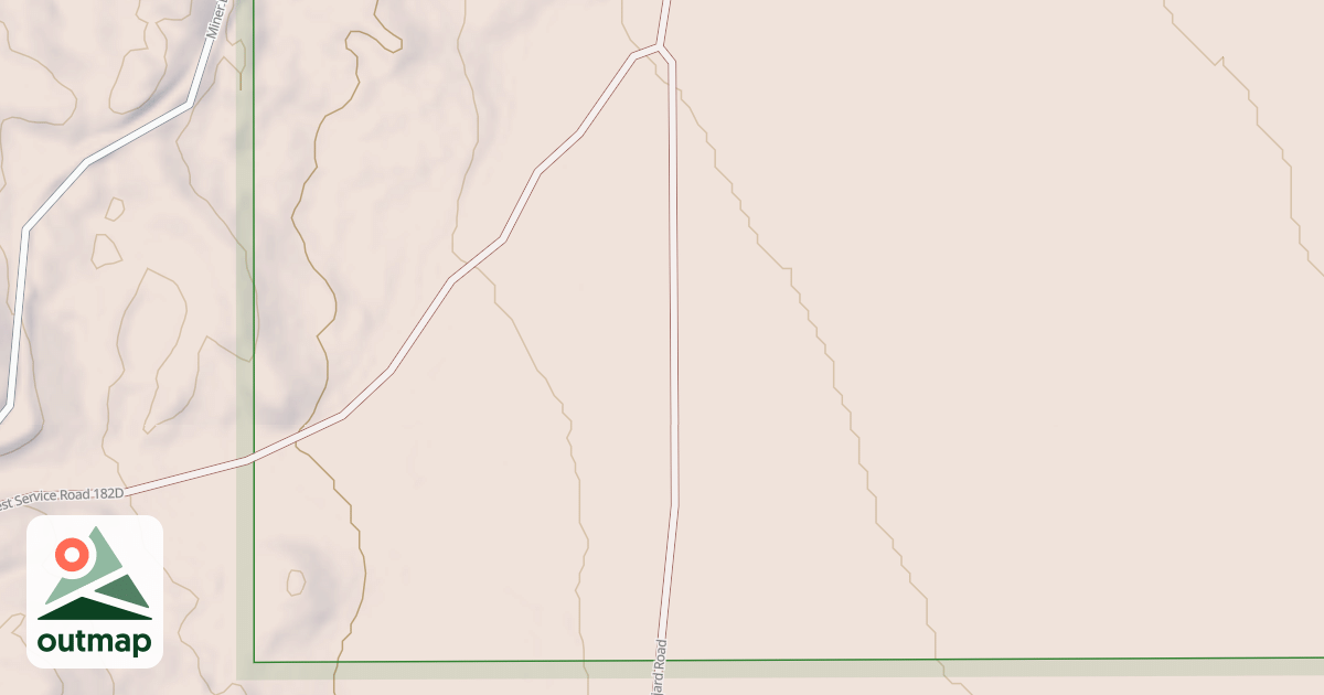 Map of BLM National GTLF Public Motorized Roads a72bb584-537c-445e-a914-907ef327b004