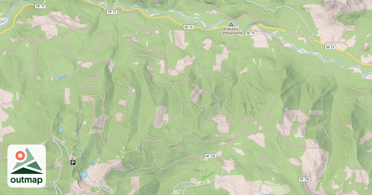 Map of BLAIR LAKE
