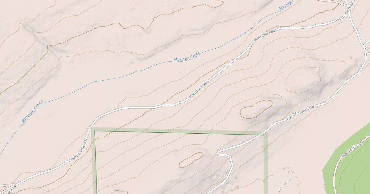 Map preview of Deer Snowmobile Trail