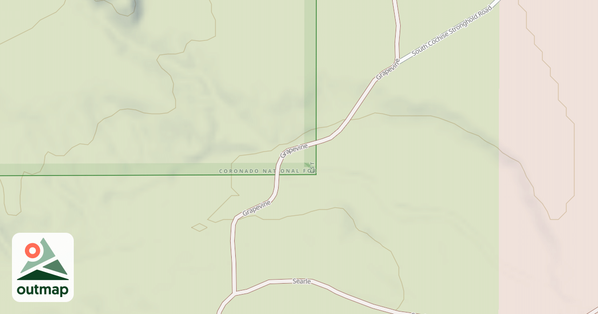 Map of GRAPEVINE