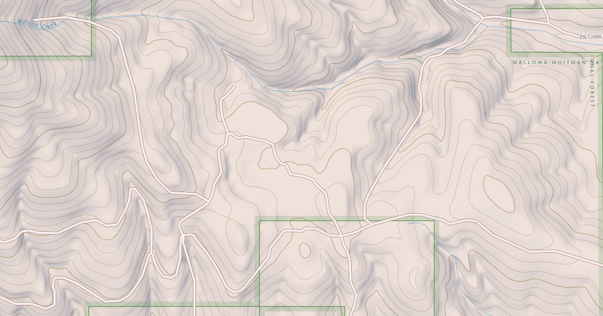 Map preview of USFS National Forest System Roads {56C8F0F9-B4BF-47DF-ADC0-4262698081DF}