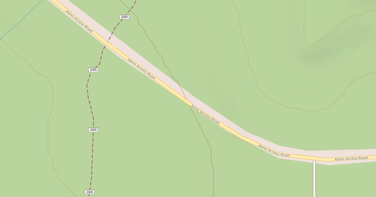 Map preview of Keno Access