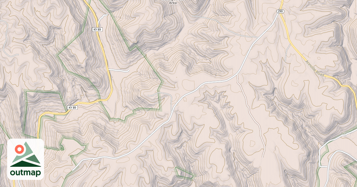 Map of INDIAN RIDGE