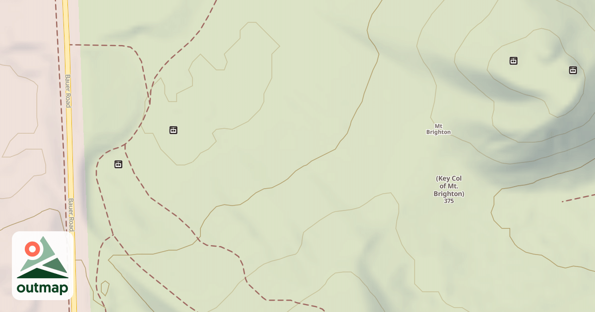 Map of Ryan's Run