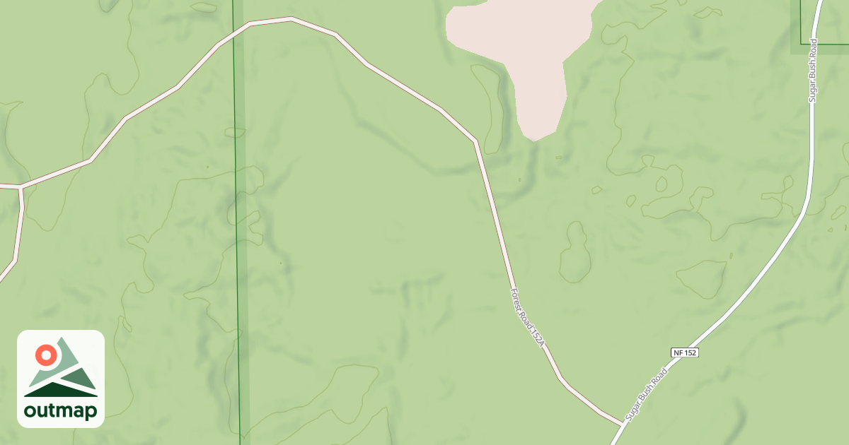 Map of FR 152A