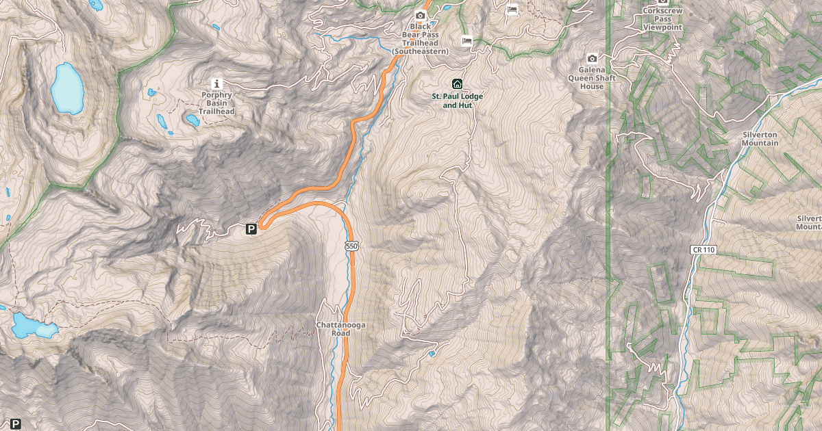 Map preview of U.S. BASIN