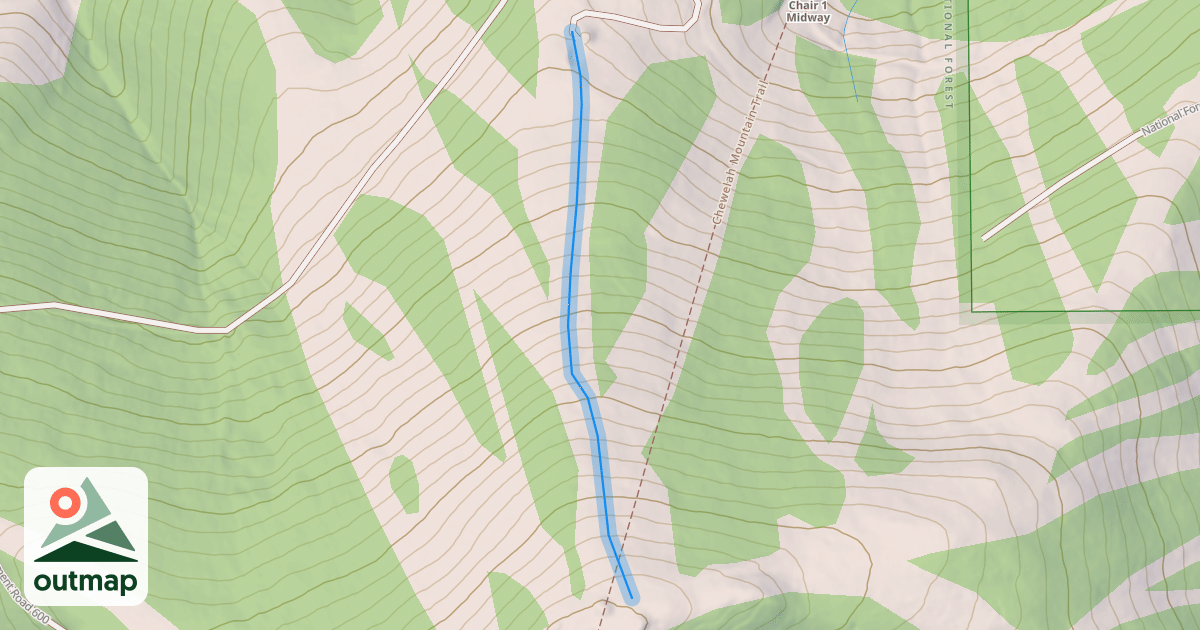 Map of Mahre's Gold