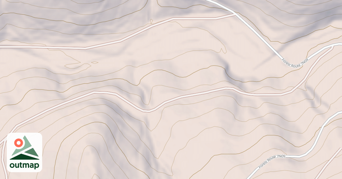 Map of USFS Motor Vehicle Use Map Roads {B026FB99-E7F3-4079-81B1-B836596FD536}