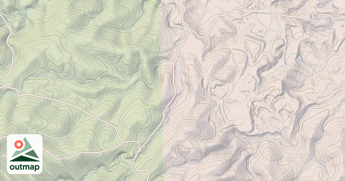 Map of 16049: Temblor Ridge  Usgs Elkhorn Hills