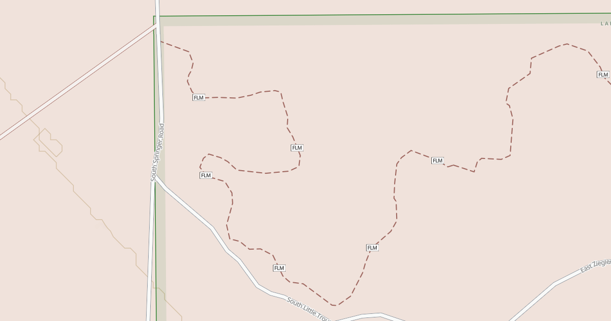 Map preview of Foreman Lake Motorcycle Trail