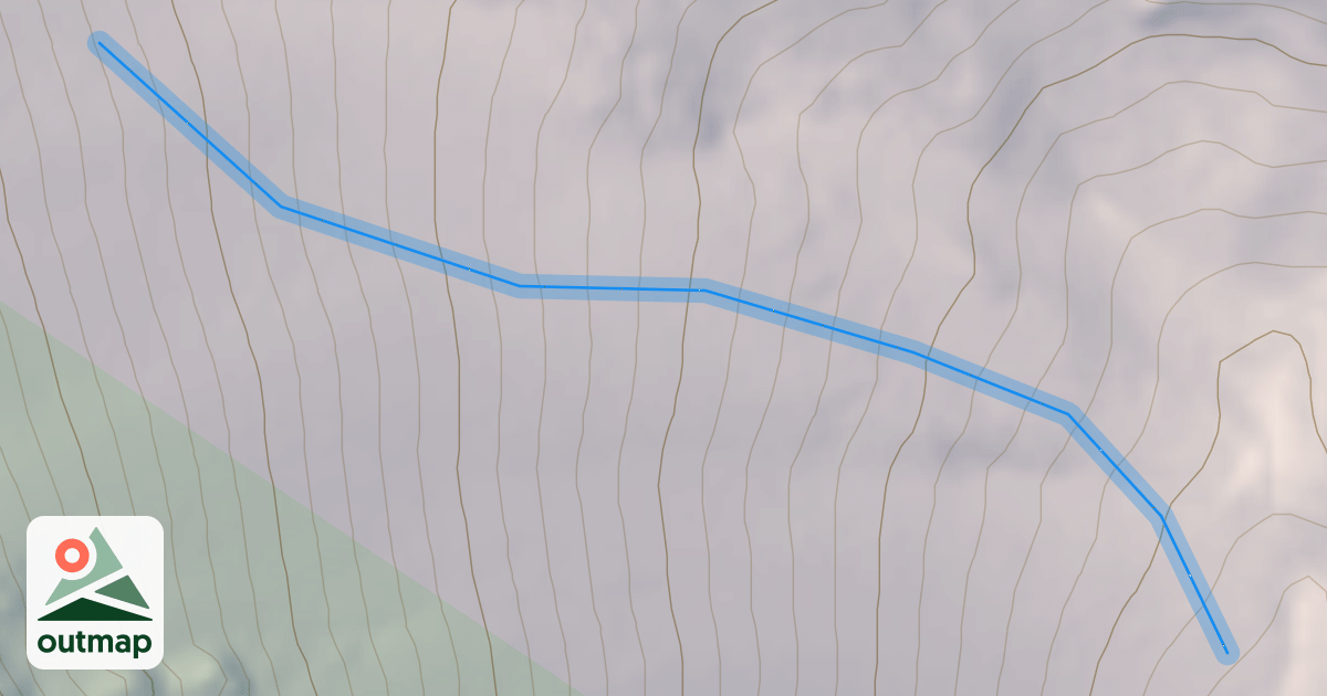 Map of Back Run