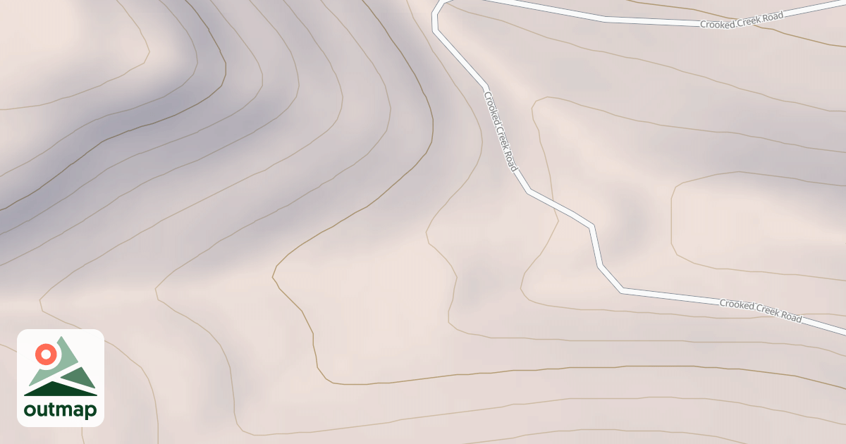 Map of DISPERSED CAMPSITE