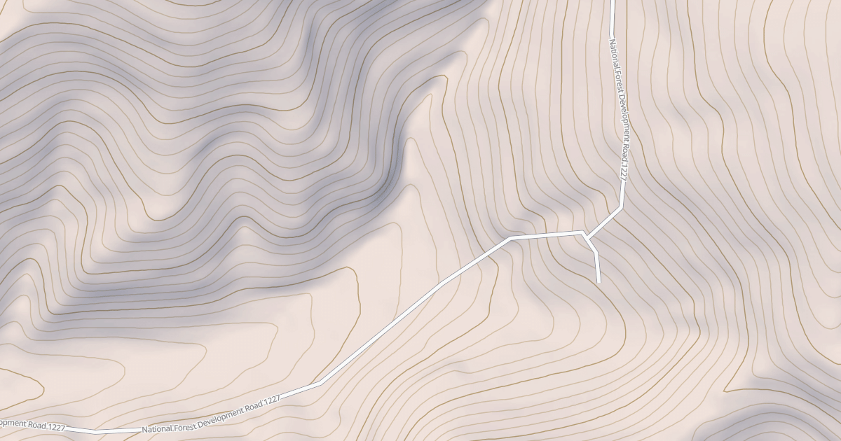 Map preview of Entente Creek Ohv