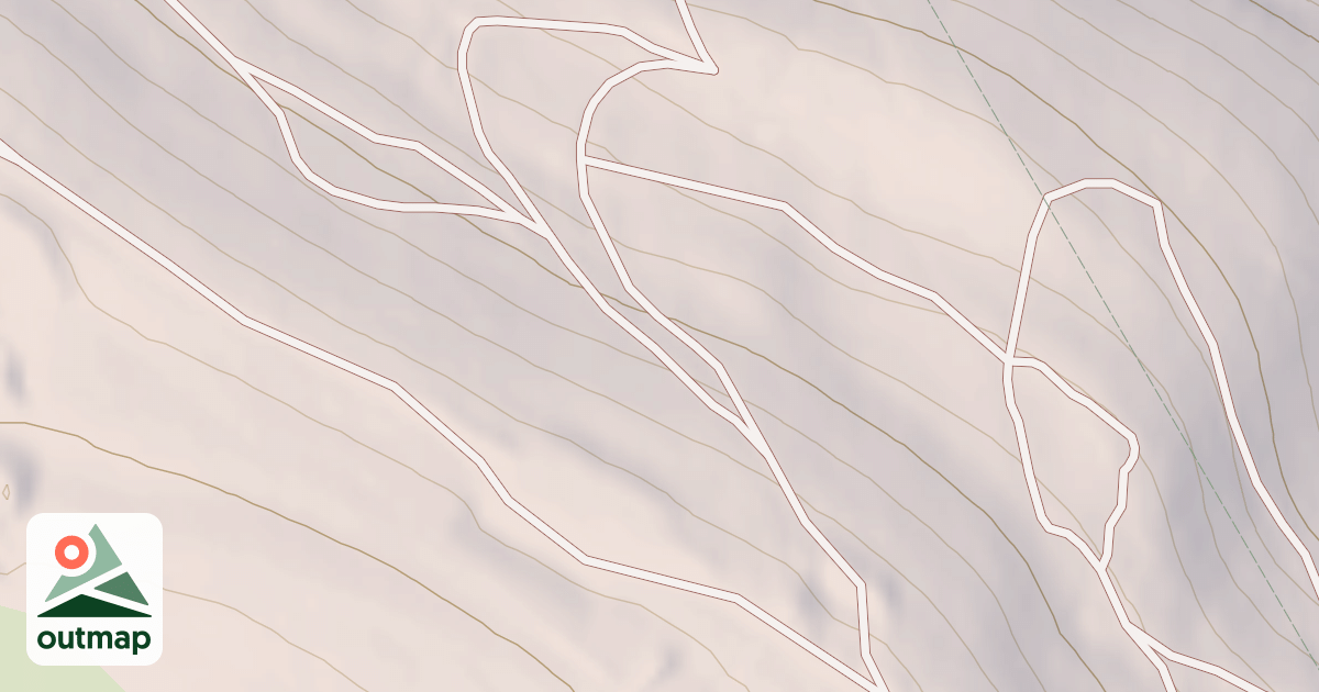 Map of Bloody Skillet ATV Trail