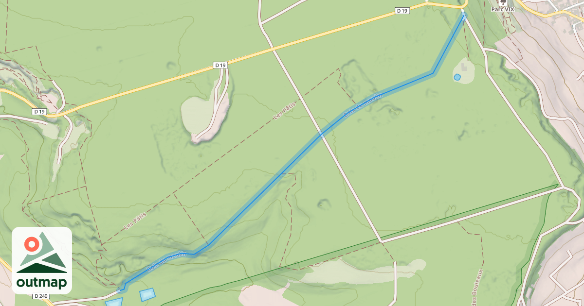 Map of Bois du moulin