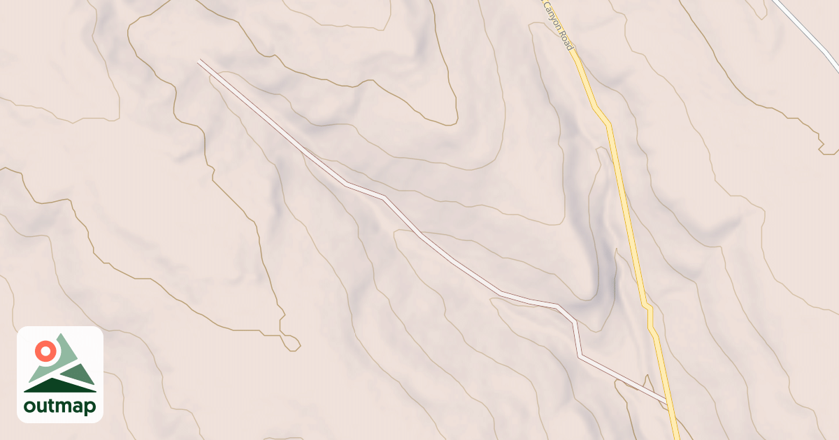 Map of BOLES CANYON BR 5V