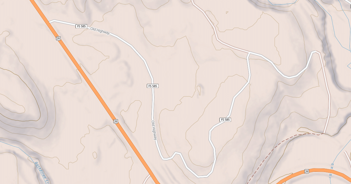 Map preview of OLD HIGHWAY