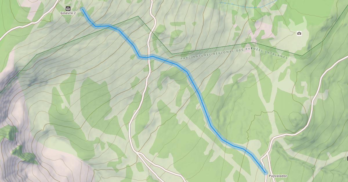 Map preview of Pista Banana