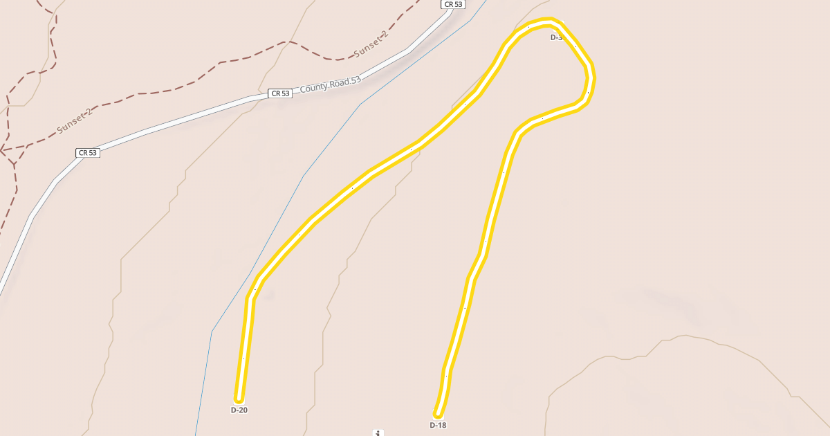 Map preview of Loppet