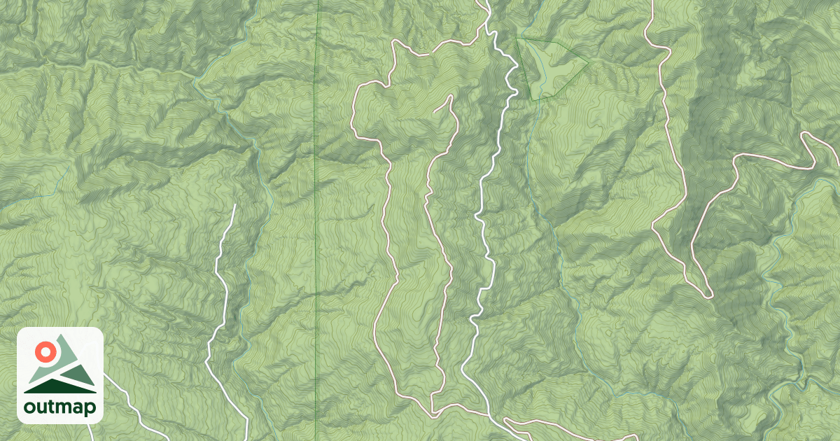 Map of CHISMORE BUTTE