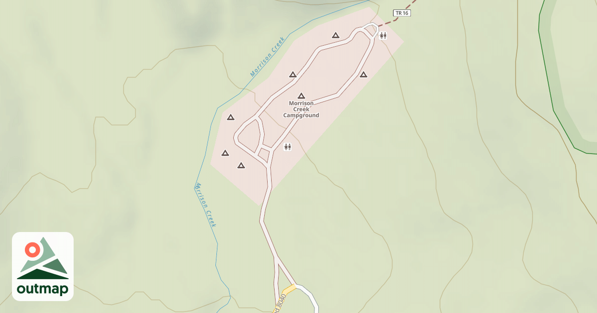Map of N81B MORRISON CAMP