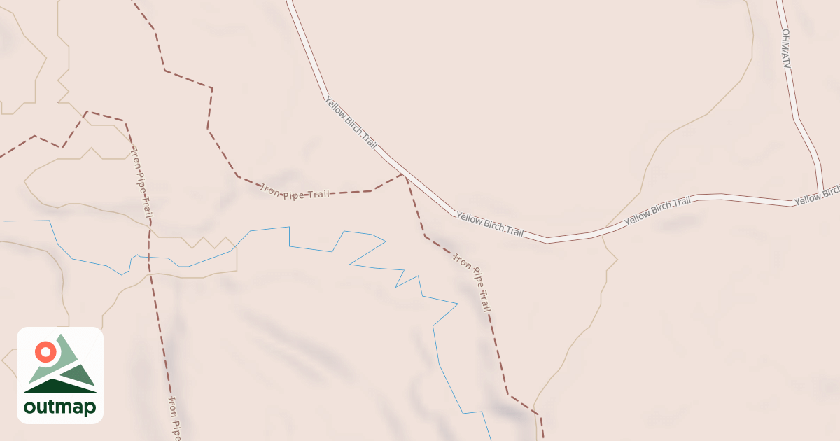 Map of Straight Arrows Trail