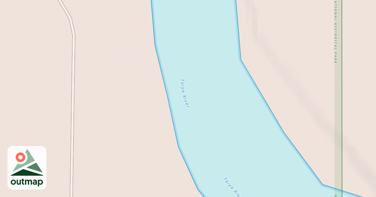Map of Dyea Ohv Trail