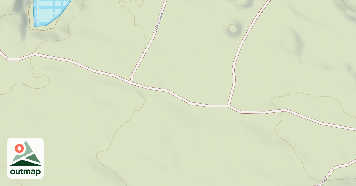 Map of Interlake State Recreation Area Trails