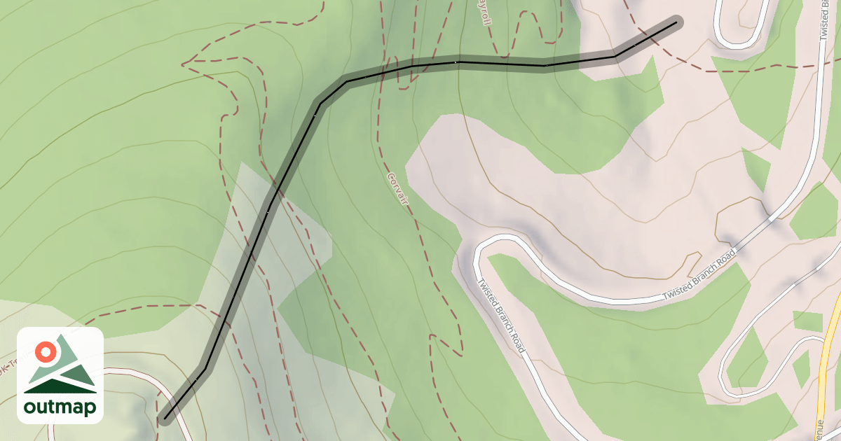 Map of Quincy Knoll