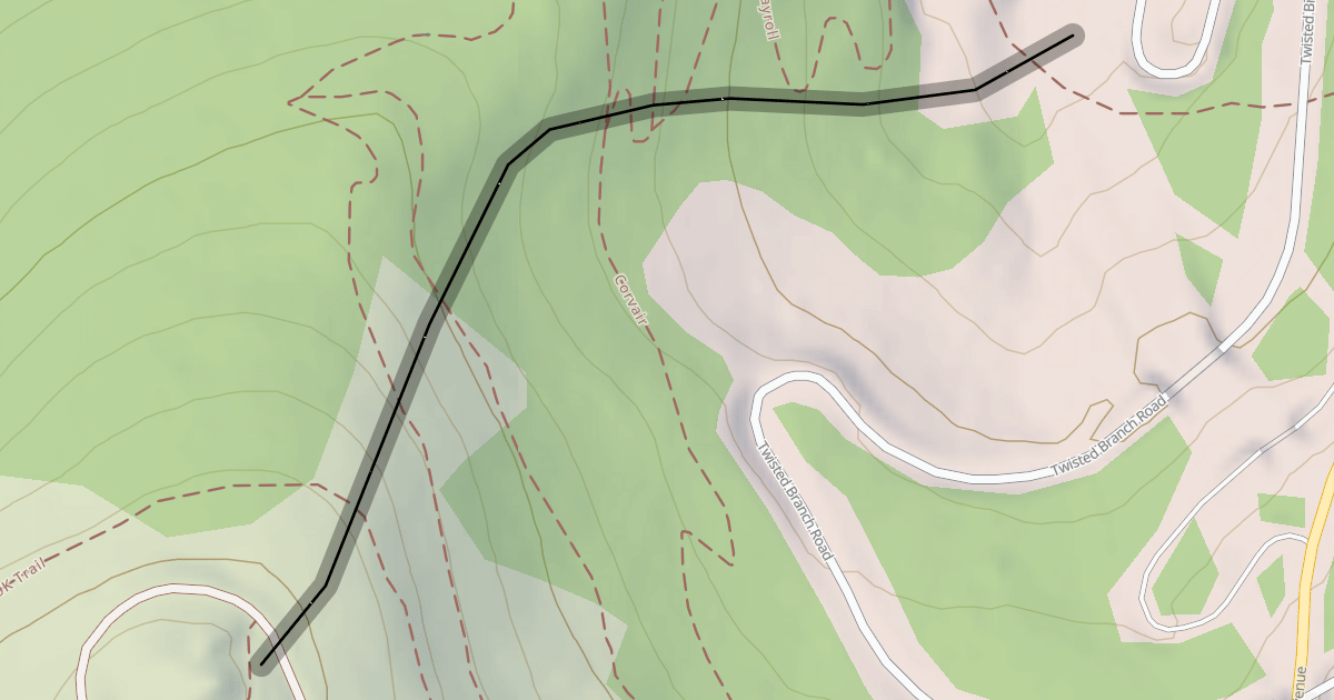 Map preview of Quincy Knoll