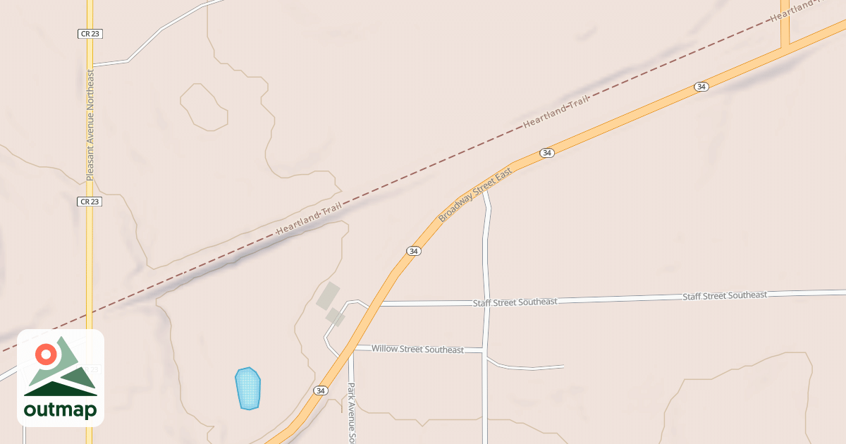 Map of Round River Drive