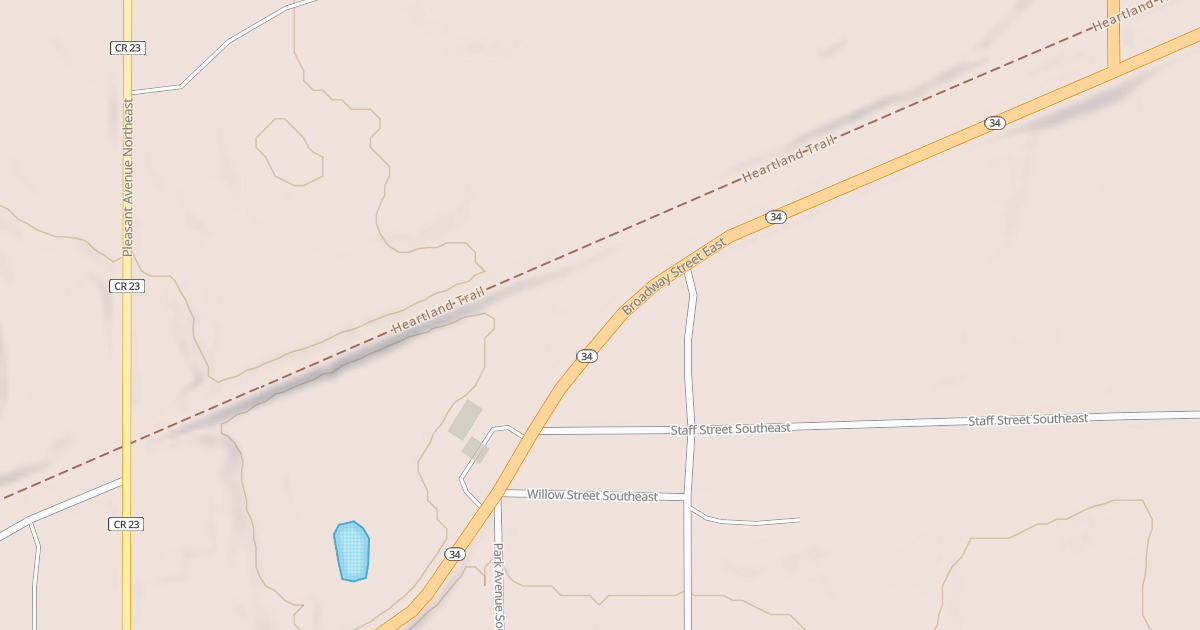 Map preview of Round River Drive