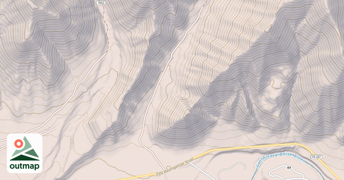 Map of LITTLE WATER GULCH