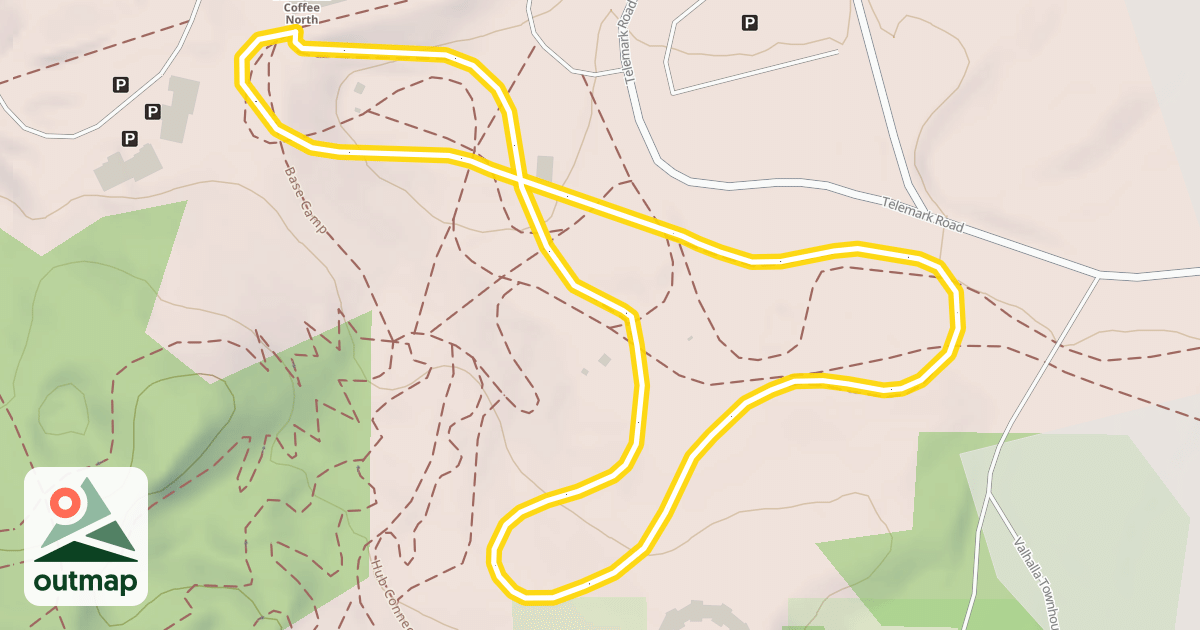 Map of Hovland Loop