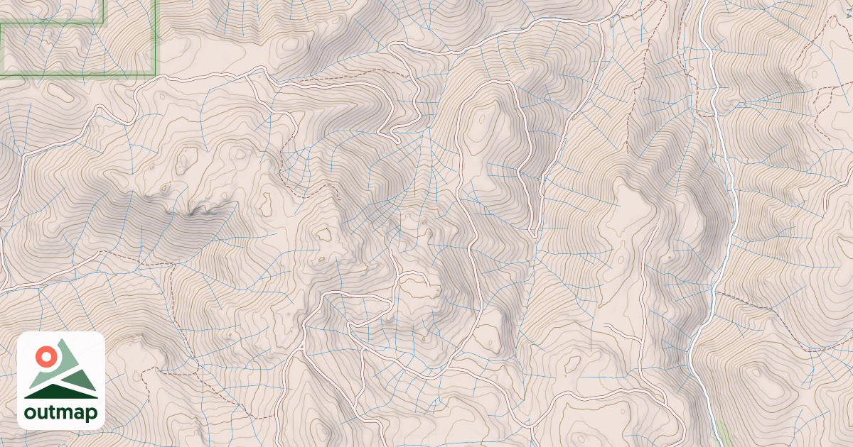 Map of DARK CANYON