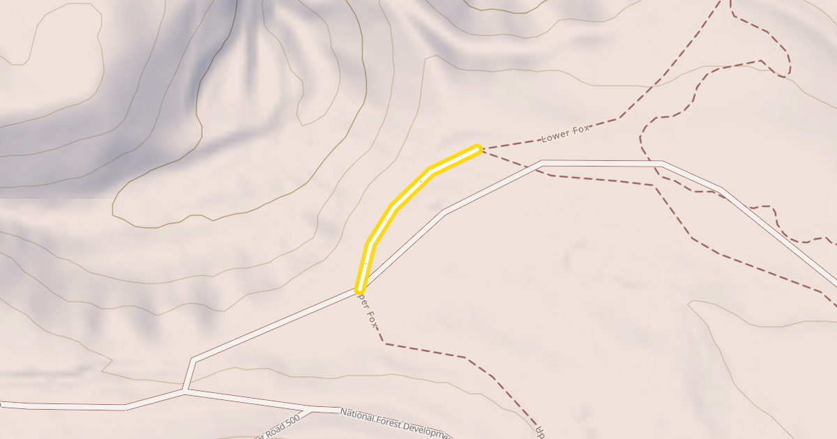Map preview of Upper Fox