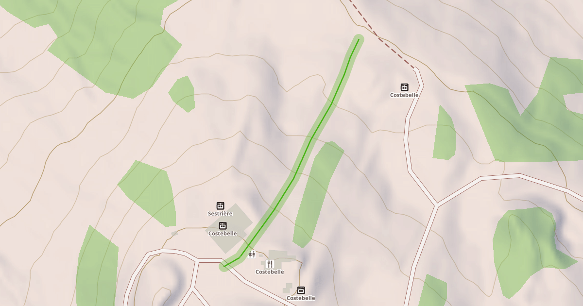 Map preview of Sestrière