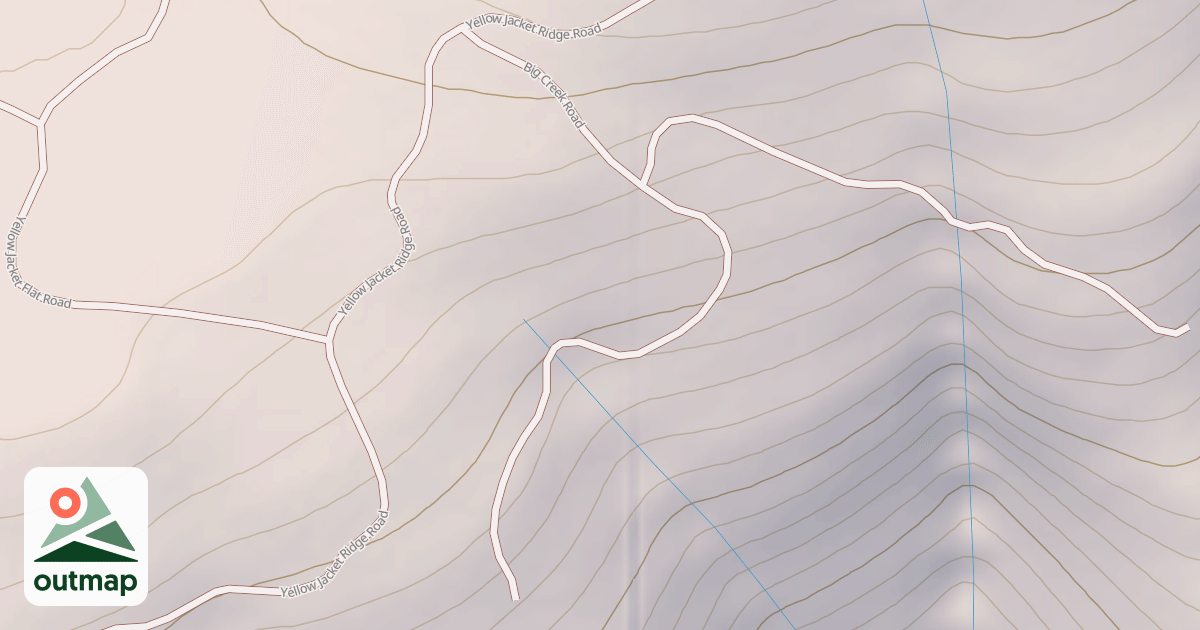 Map of BIG CREEK