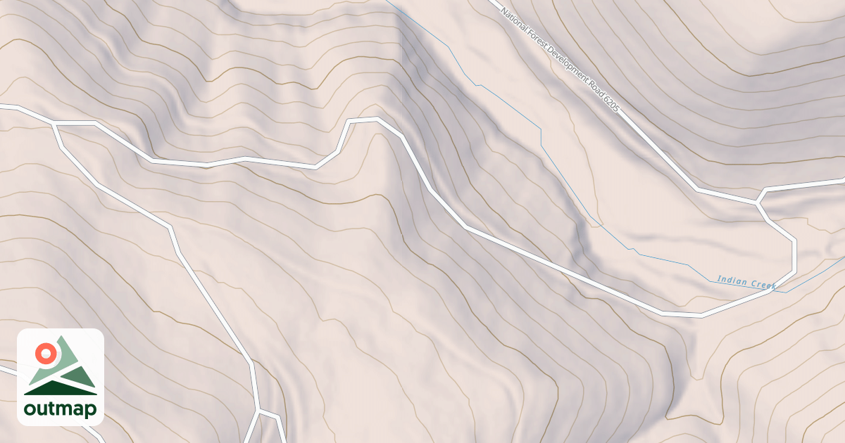 Map of USFS National Forest System Roads {672EA205-1EC2-4746-9A77-945385DAADC7}