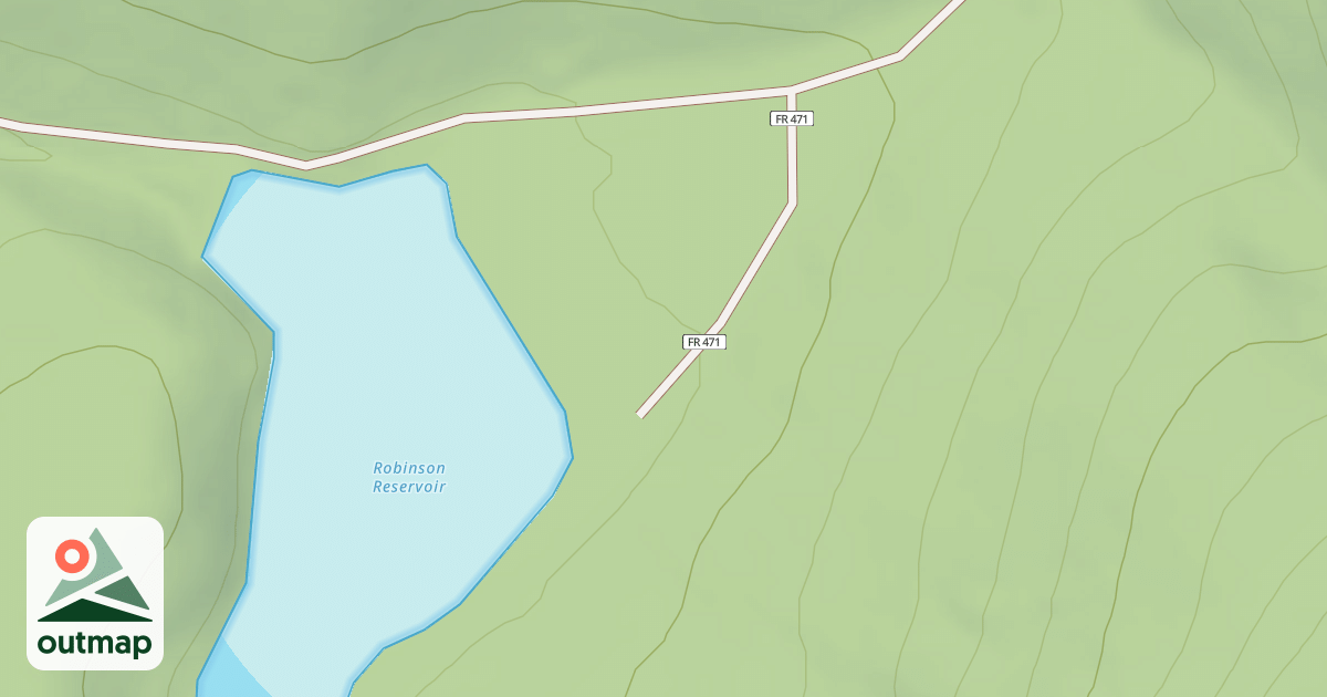 Map of USFS National Forest System Roads {C3CAFDD7-9037-4189-AD90-5AC32CED465A}