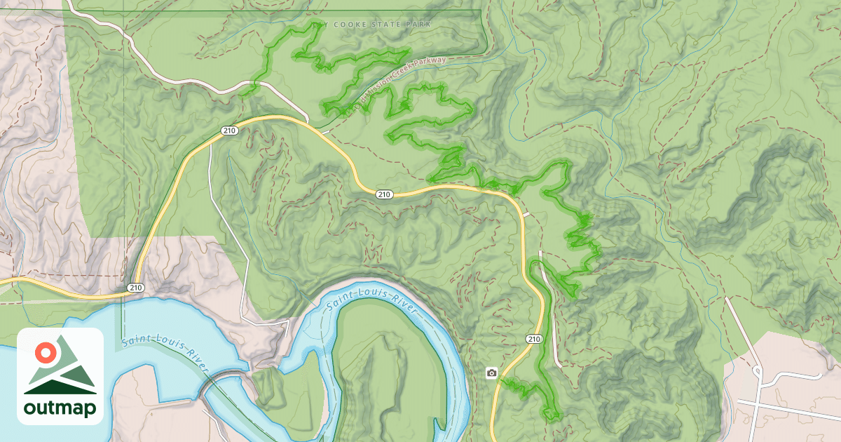 Map of Upper Cathedral