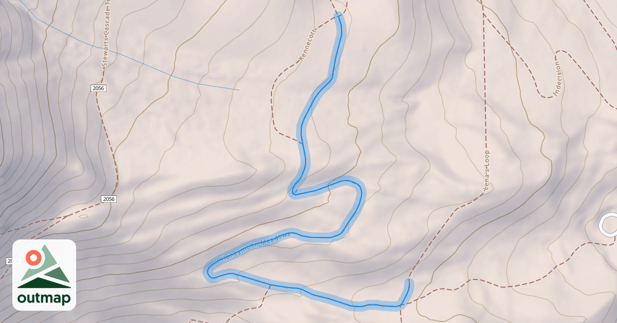 Map of Honeymoon Meadows