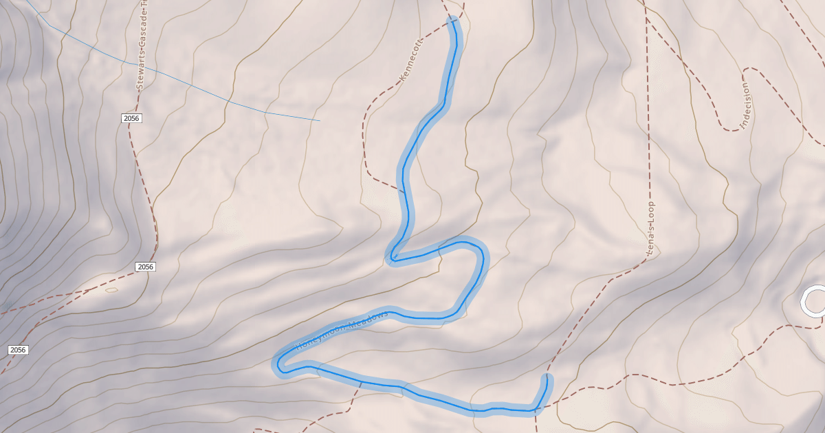 Map preview of Honeymoon Meadows