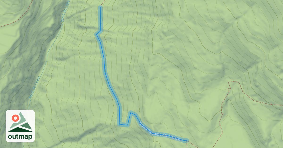 Map of Grande Traversée des Préalpes