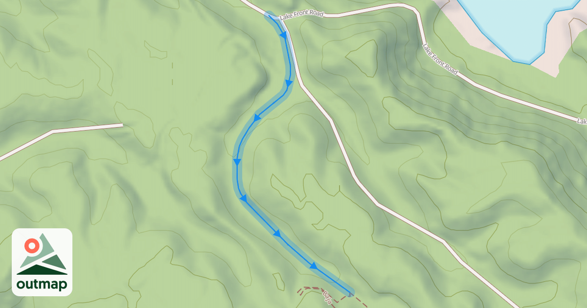 Map of Baja Trail