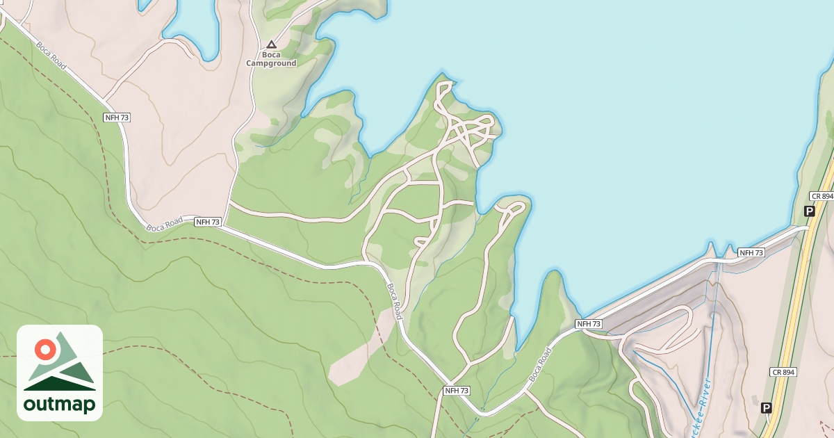 Map of BOCA